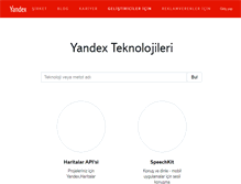 Tablet Screenshot of api.yandex.com.tr