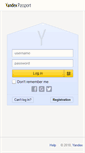 Mobile Screenshot of passport.yandex.com